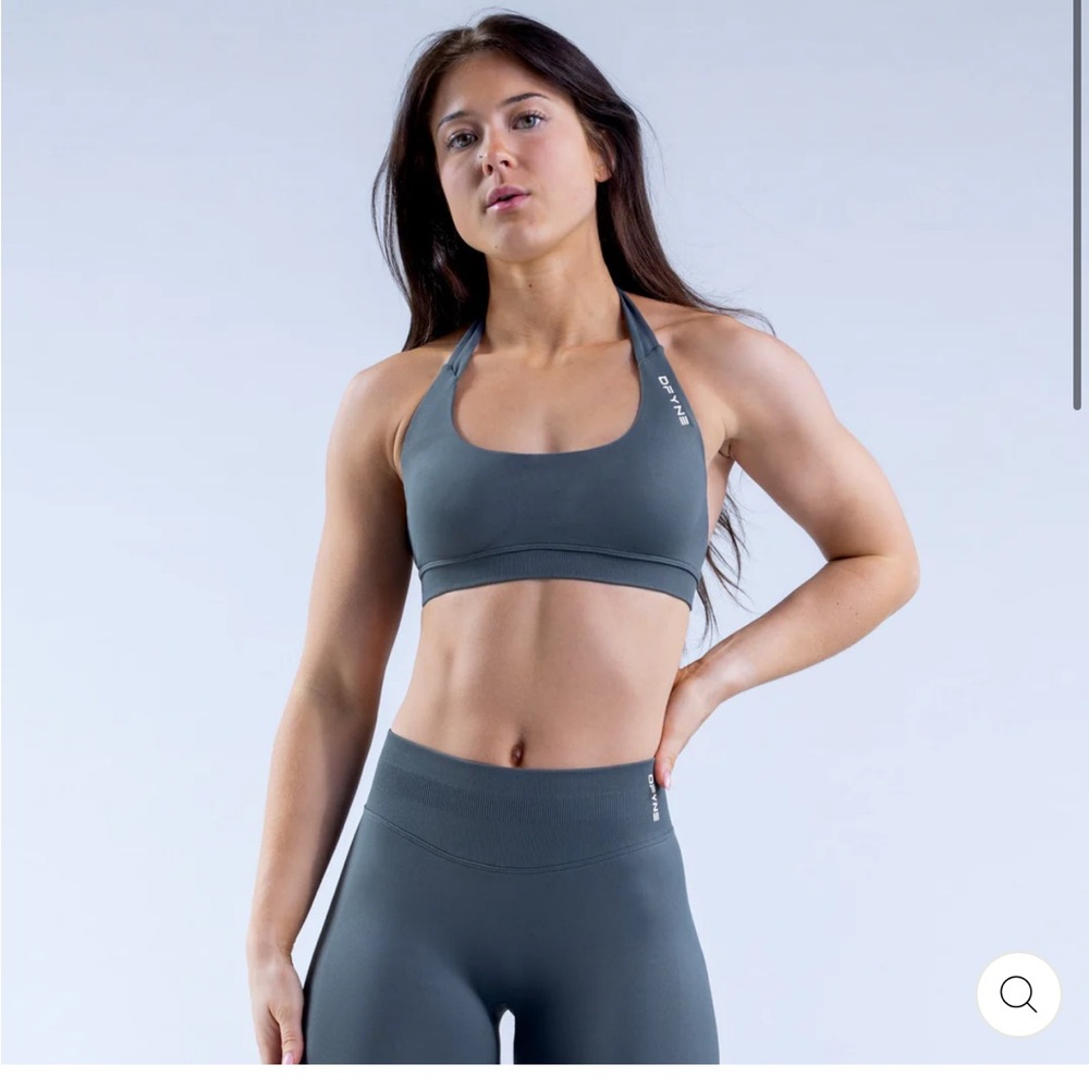Onyx Women's Athletic Sports Bra in Slate Gray